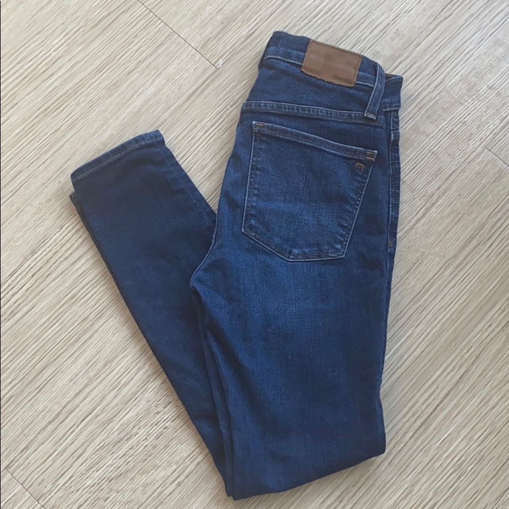 Madewell 9” high rise 26P button fly jeans